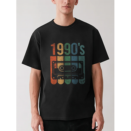 Tricou din bumbac anii 1990